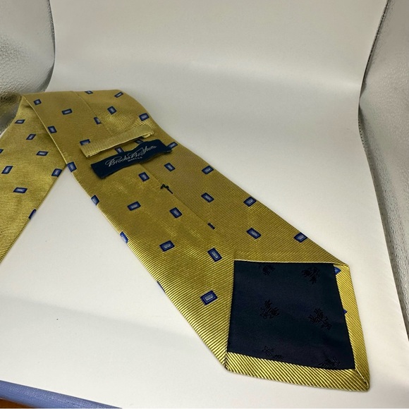 Vintage Brooks Brothers Makers Classic Silk Cravat, Tie, abstract - Picture 4 of 6